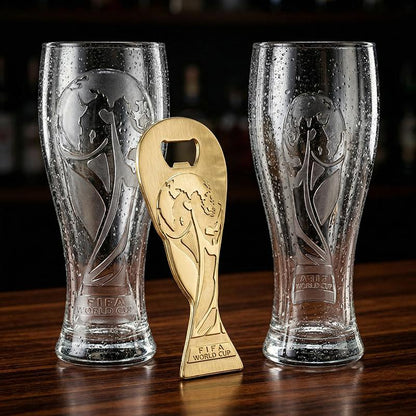 Limited Edition Ultimate Official World Cup 2026 Glass Mugs