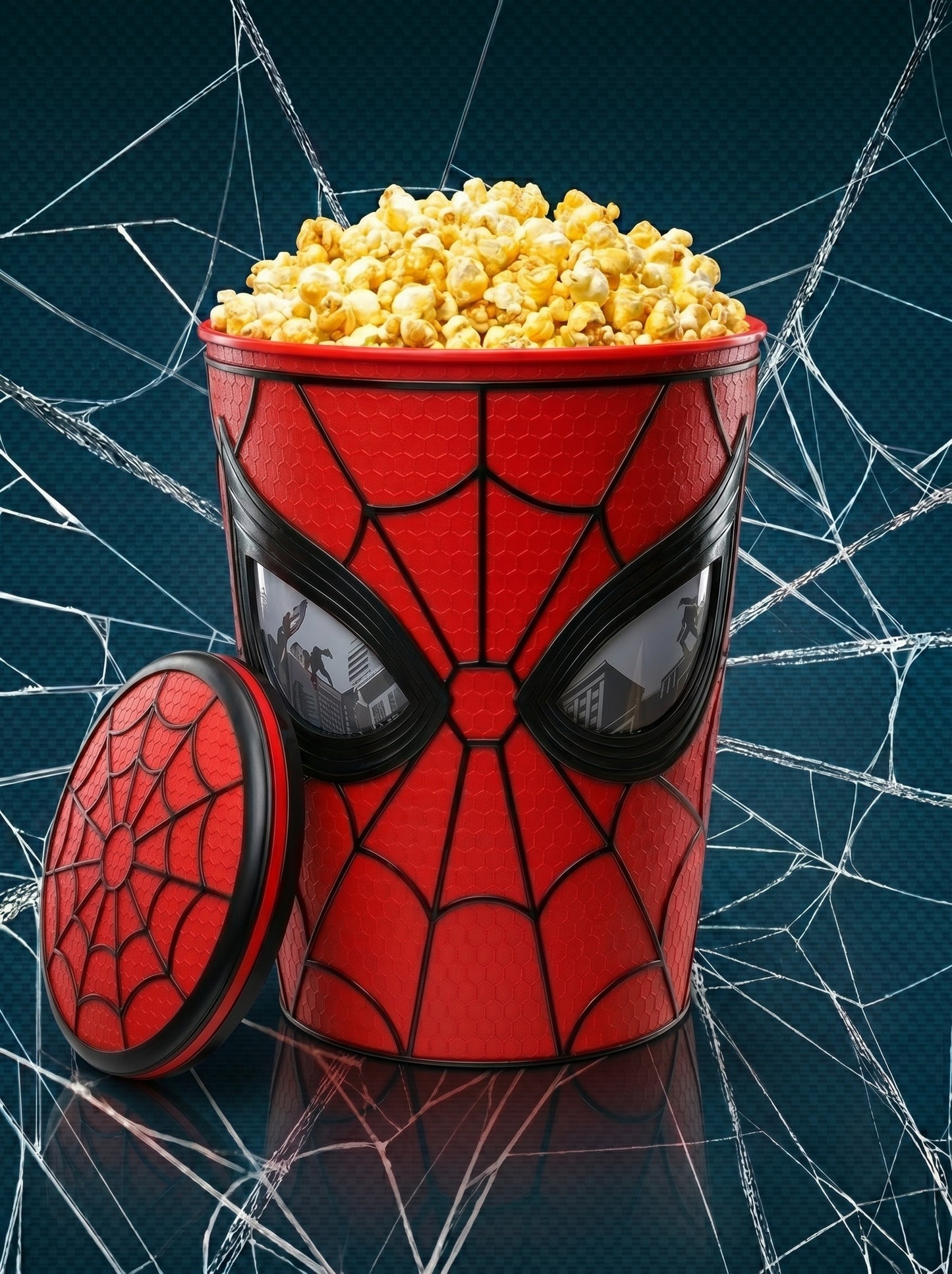 Troovy Limited Edition Spidey Popcorn Bucket