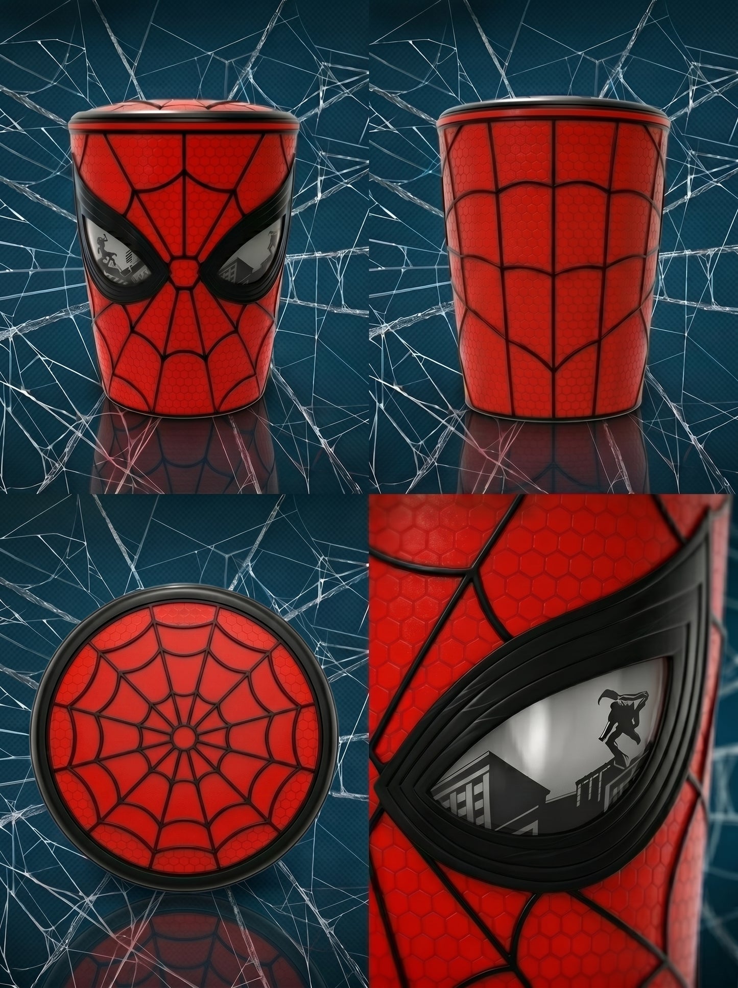 Troovy Limited Edition Spidey Popcorn Bucket